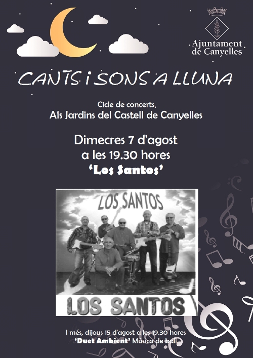 Cants a lluna cartell Los Santos