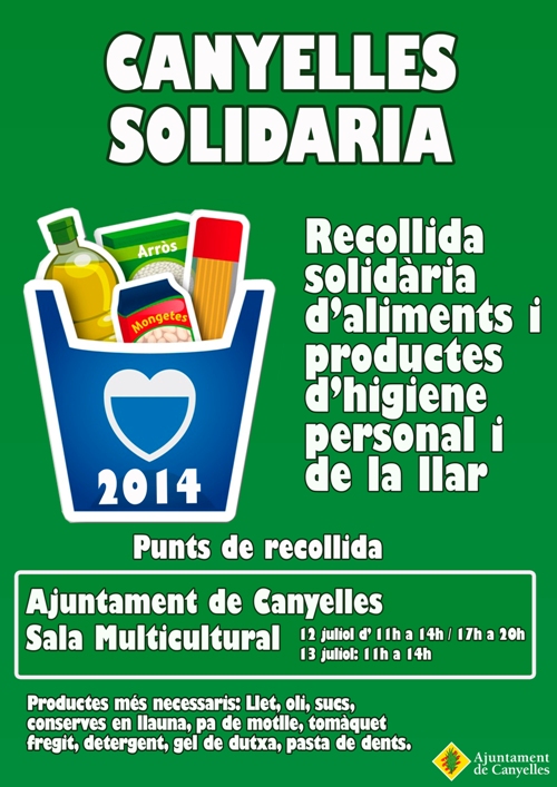 Recollida Solidaria 2014