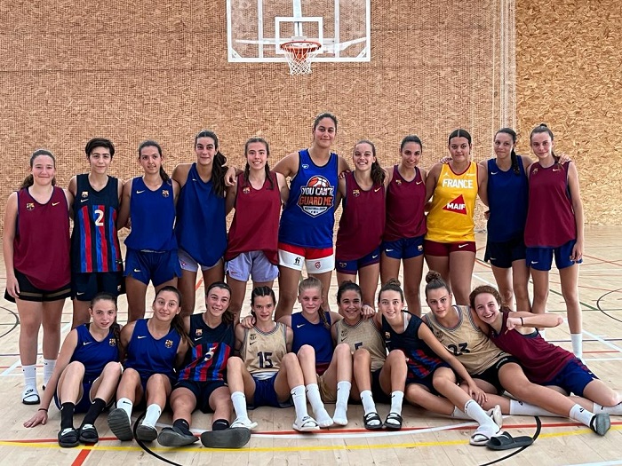 2023 08 30 jugadores FCbasquet a Canyelles2
