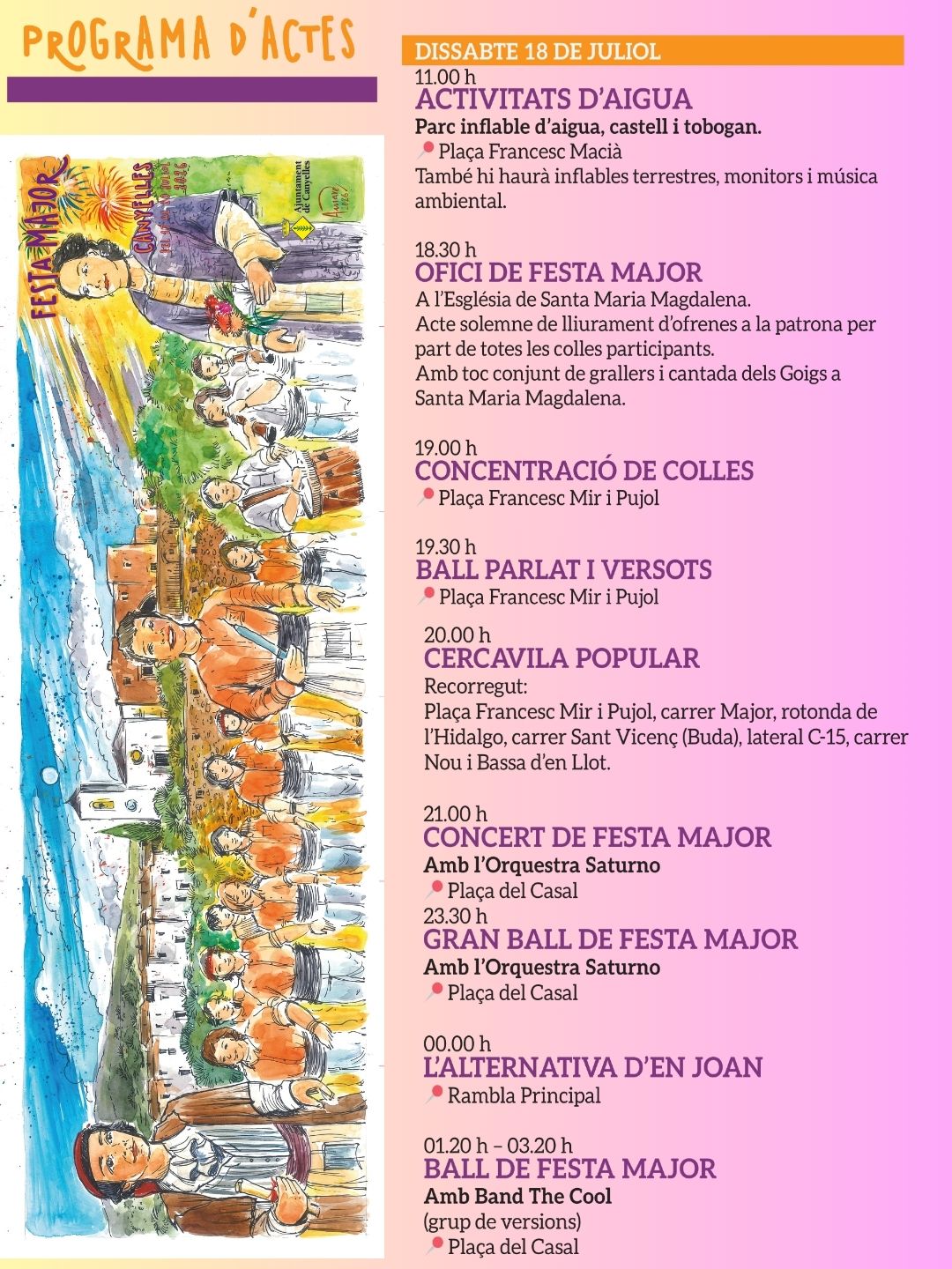 2026 07 18 dissabtefestamajor