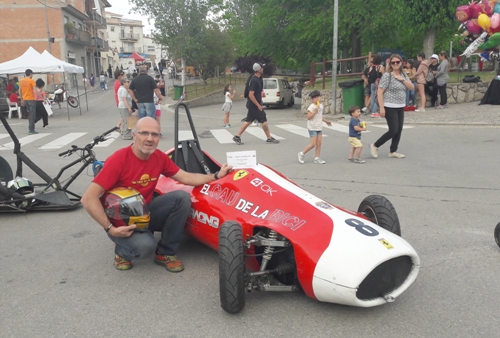 un dels participants de la cursa