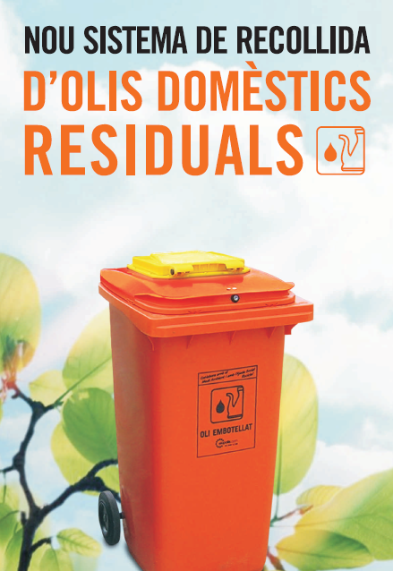Recollida d'oli domèstic