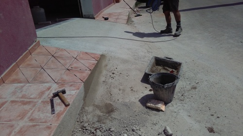 Obres accés habitatges Les palmeres
